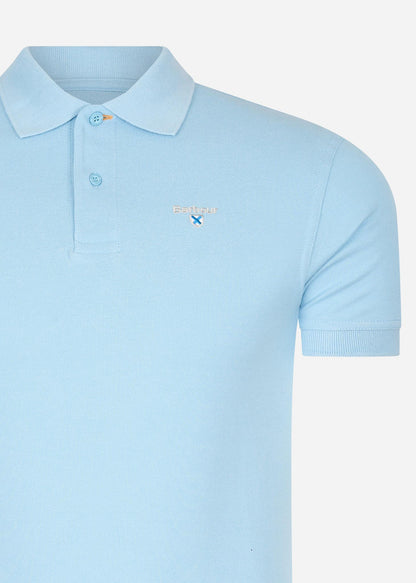 Barbour Polo's  Sports polo - sky 