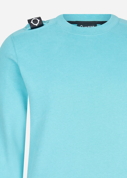 MA.Strum Truien  Core crew sweat - sea blue 