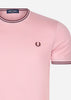 Fred Perry T-shirts  Twin tipped t-shirt - chalky pink 