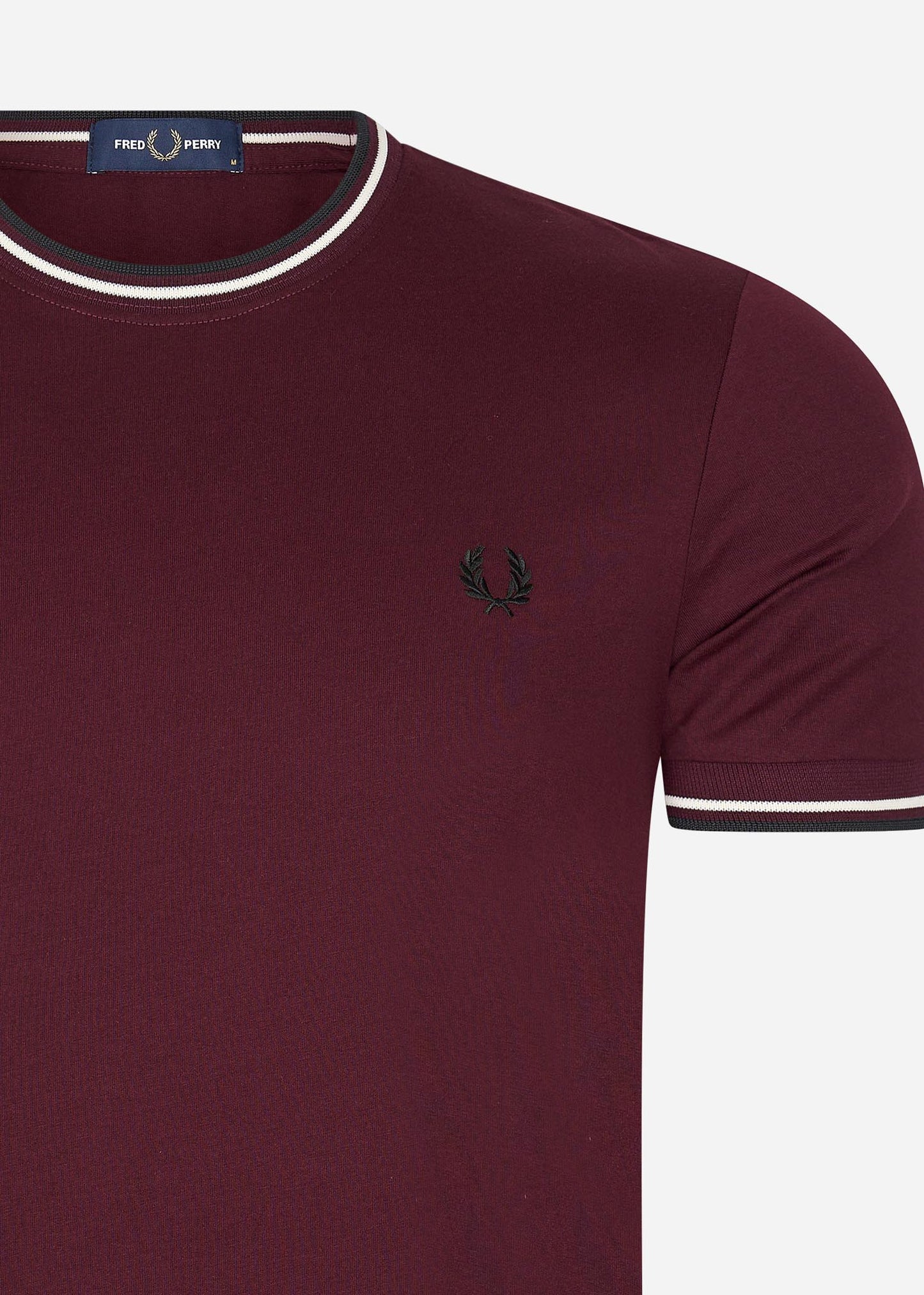 Fred Perry T-shirts  Twin tipped t-shirt - oxblood 