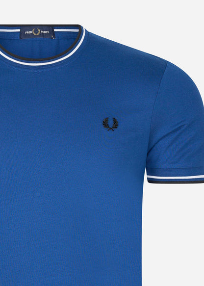 Fred Perry T-shirts  Twin tipped t-shirt - shaded cobalt 