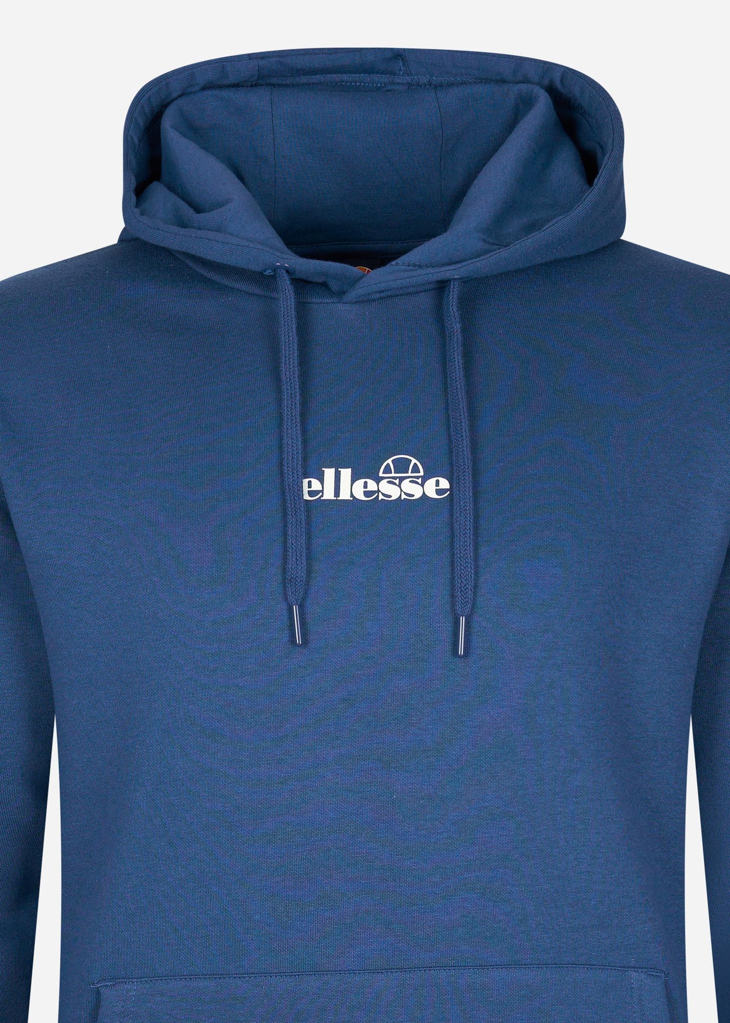 ellesse hoodie blauw met logo op borst 
