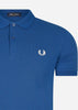 Fred Perry Polo's  Plain fred perry shirt - shaded cobalt 