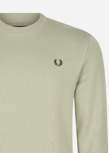 Fred Perry Truien  Crew neck sweatshirt - seagrass 