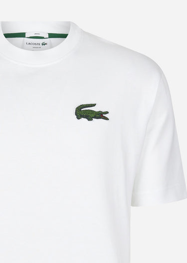 Lacoste T-shirts  Large logo t-shirt - white 