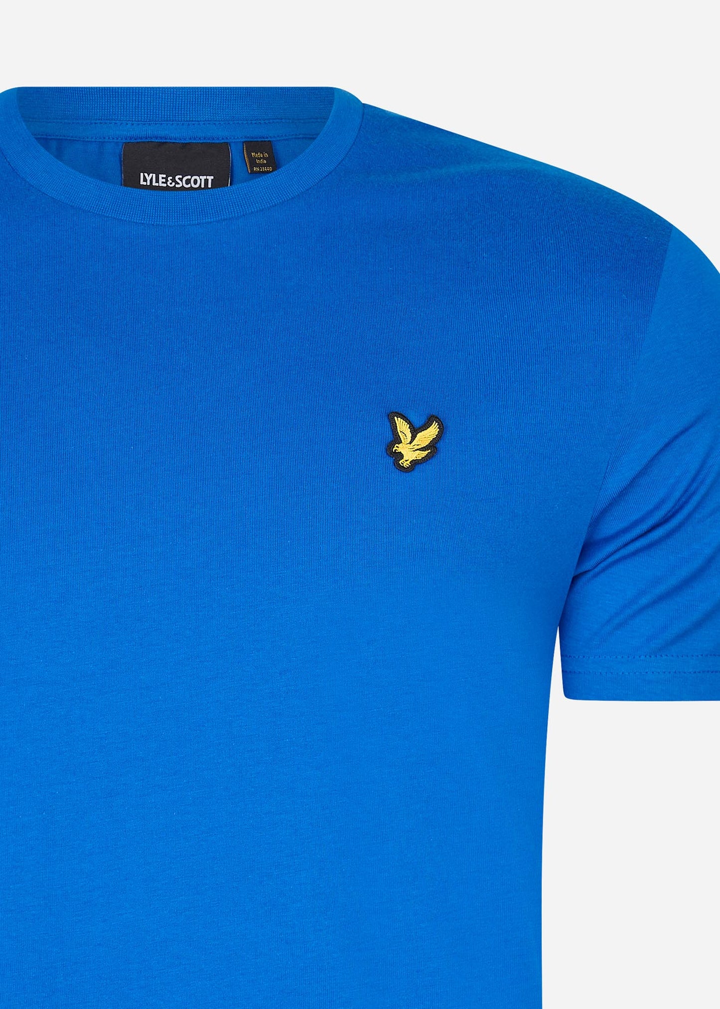 lyle and scott t-shirt bright blue