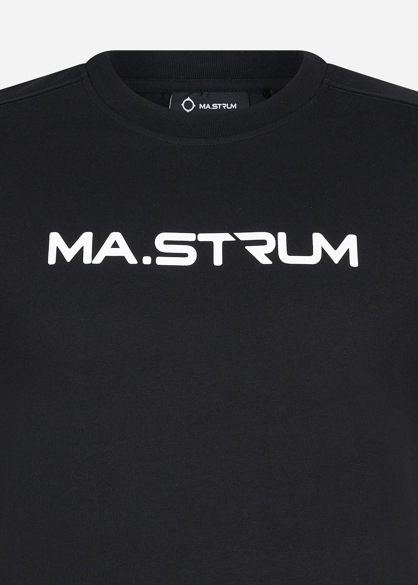 MA.Strum chest print tee - jet black - MA.Strum