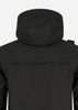 MA.Strum Jassen  Softshell hooded jacket - jet black 