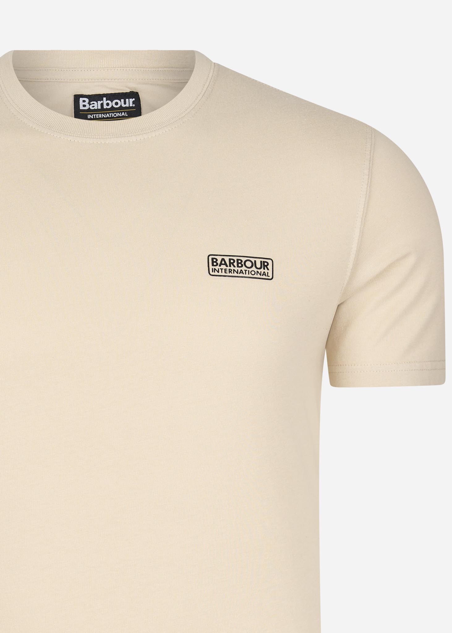 small logo tee barbour international t-shirt mist