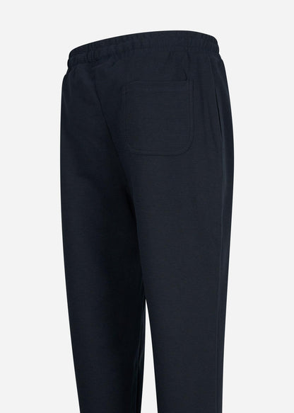 Lyle & Scott Joggingbroeken  Crest textured sweat pant - dark navy 