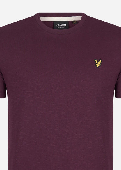 Lyle & Scott T-shirts  Slub t-shirt - burgundy 