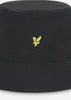 Lyle & Scott Bucket Hats  Ripstop reversible bucket hat - jet black olive 