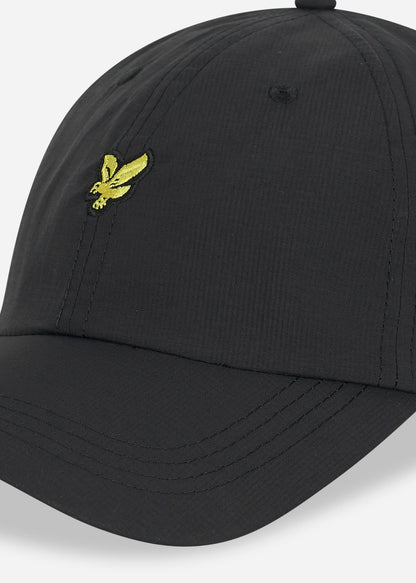 Lyle & Scott Petten  Ripstop baseball cap - jet-black 