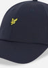 Lyle & Scott Petten  Seersucker baseball cap - dark navy 