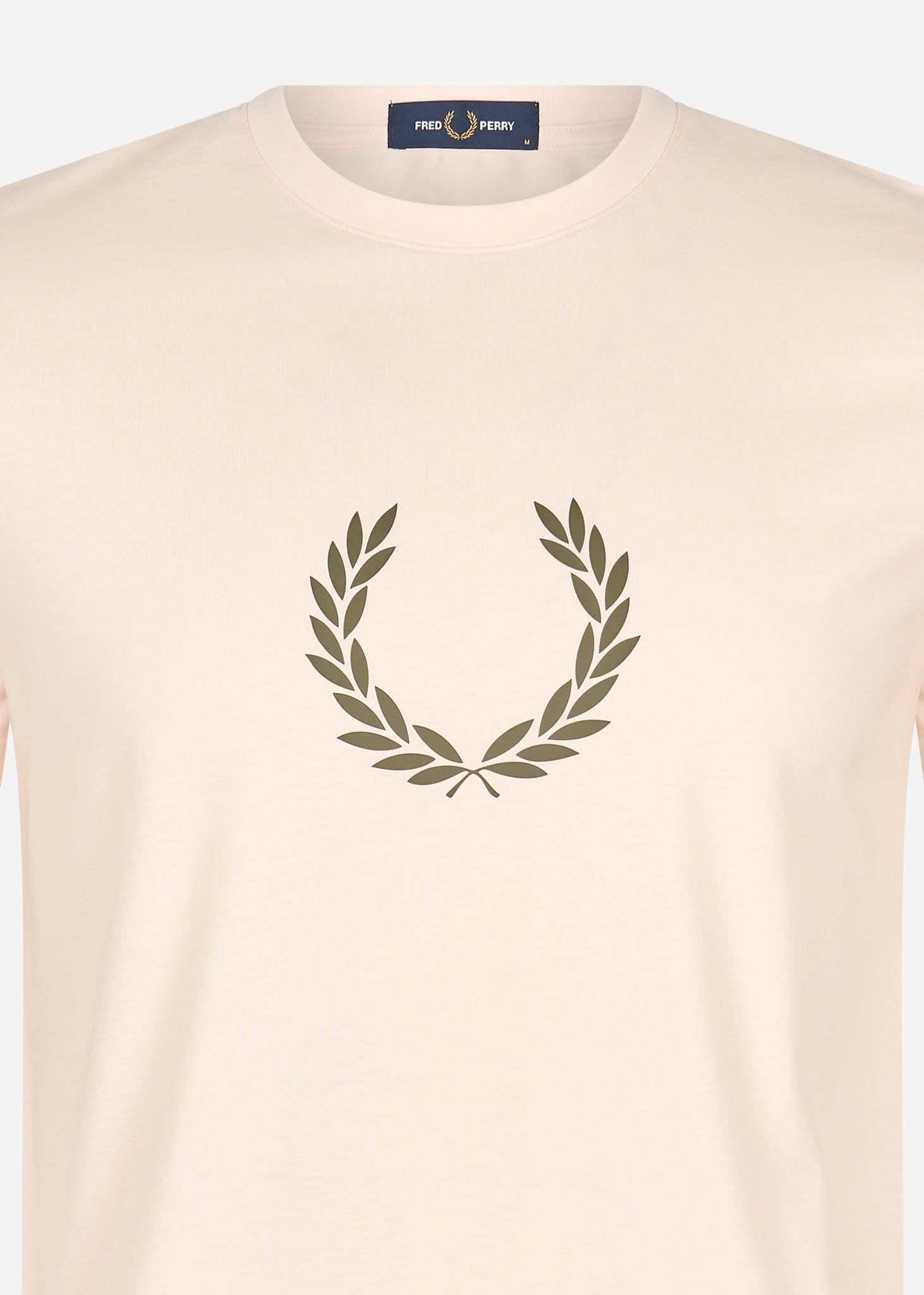 Fred Perry T-shirts  Laurel wreath graphic t-shirt - silky peach 