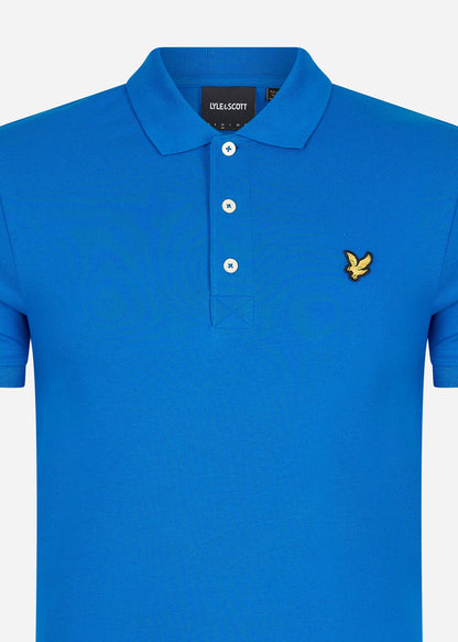 Lyle & Scott Polo's  Plain polo shirt - bright blue 