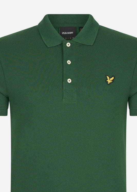Lyle & Scott Polo's  Plain polo shirt - english green 