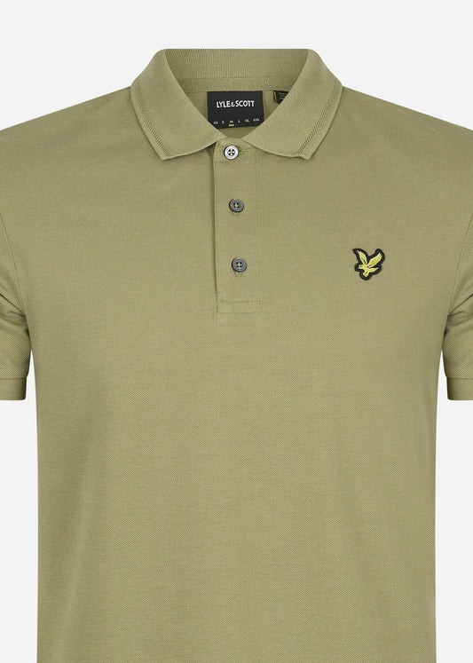 Lyle & Scott Polo's  Crest tipped polo shirt - seaweed 