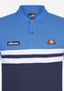 Ellesse Polo's  Muccio polo - blue navy white 