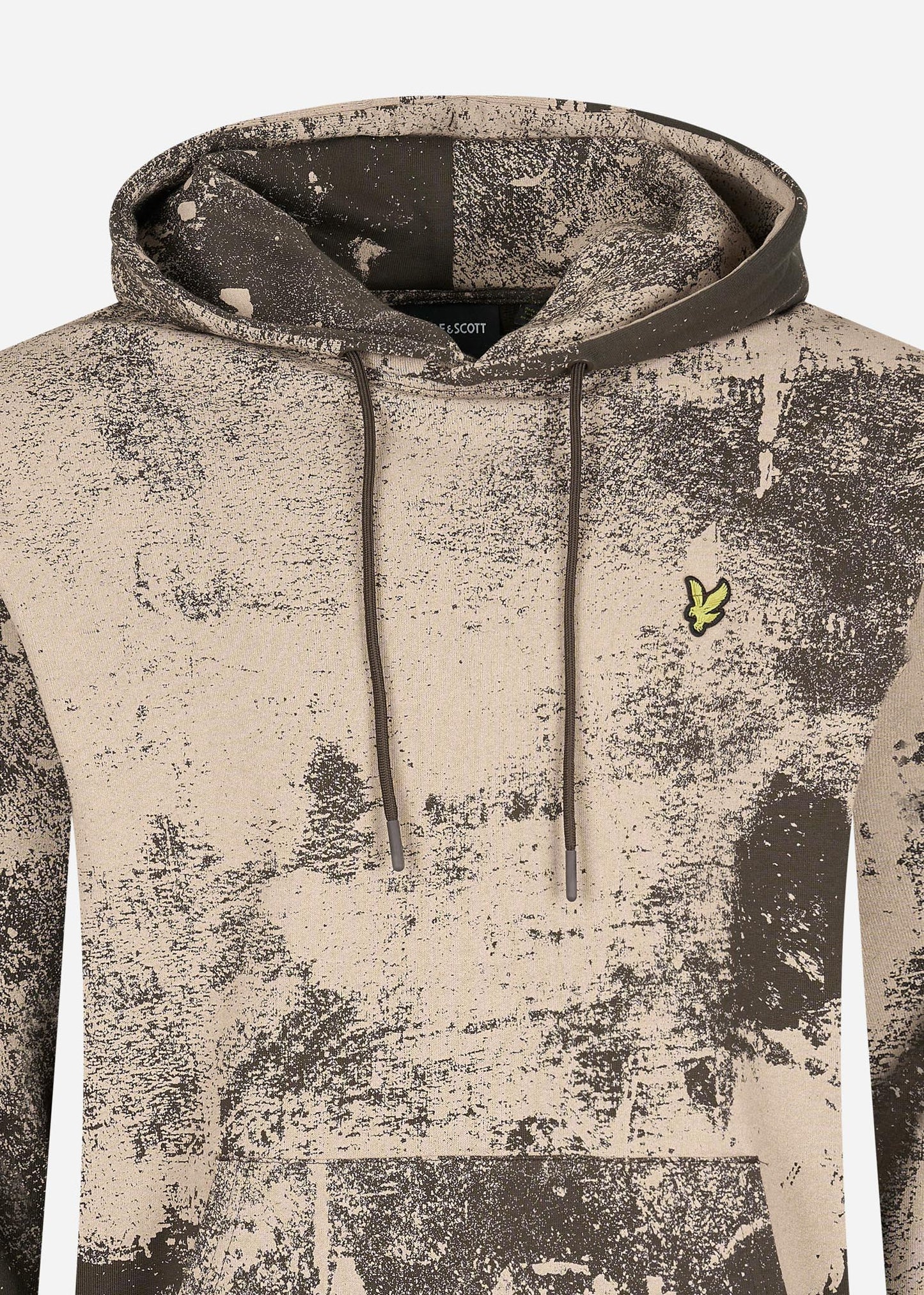 Erosion print hoodie - cove