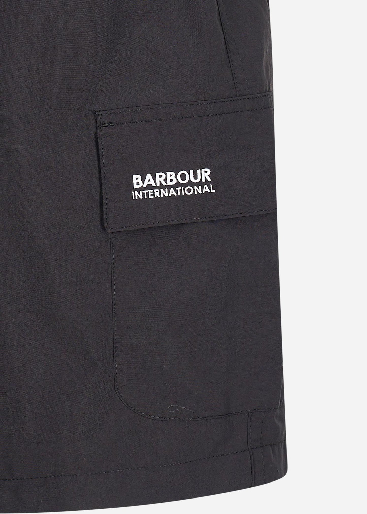 Barbour International Zwembroeken  Pocket swim short - black 