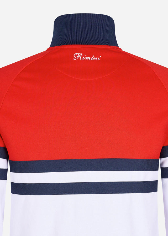 Ellesse Cardigans  Rimini track top - red white navy 