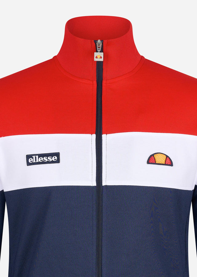 Ellesse Cardigans  Caprini track top - red navy white 