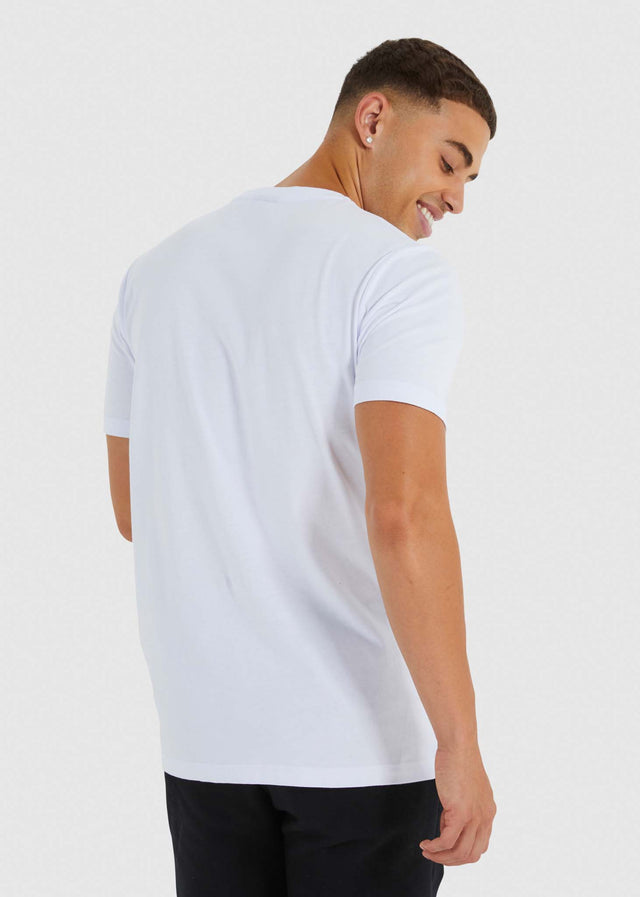 Ellesse T-shirts  Subbio tee - white 