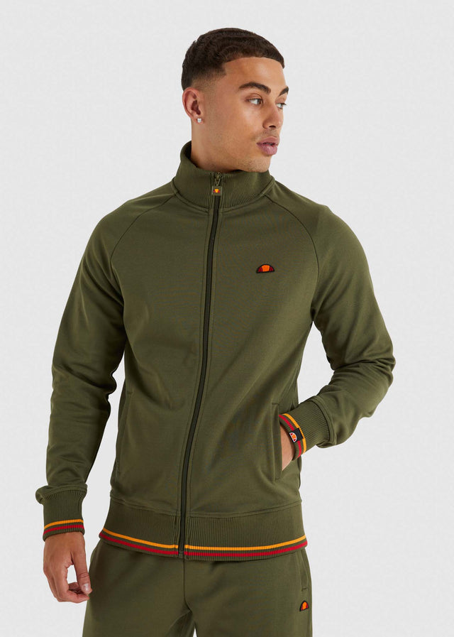 Ellesse Cardigans  Rome track top - khaki 