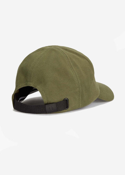 Fred Perry Petten  Pique classic cap - uniform green 