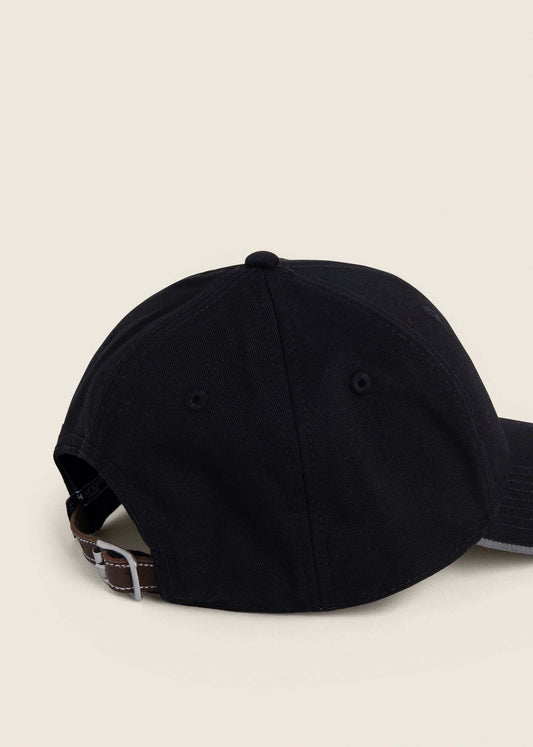 Hackett London Petten  Essential baseball cap - black grey 