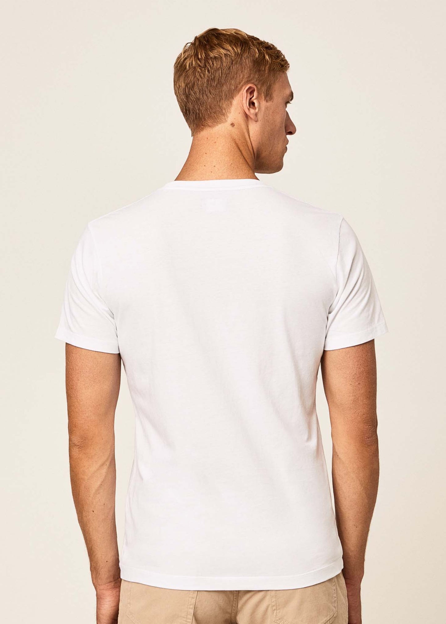 Embroidered logo t-shirt - white
