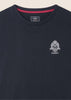 Hackett London T-shirts  Heritage logo tee - navy blazer 