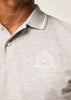 Hackett London Polo's  Heritage logo polo - grey marl 