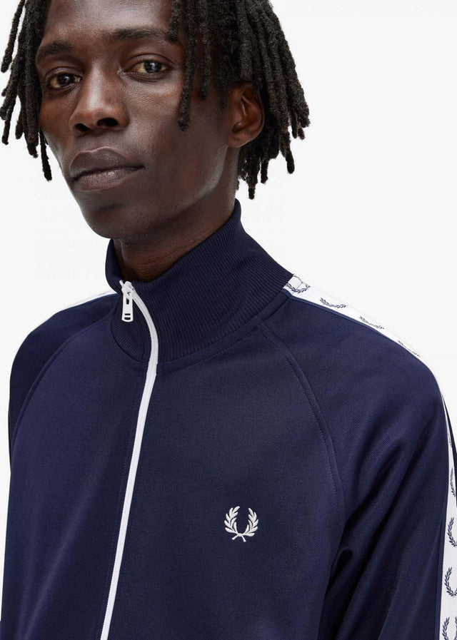 Fred Perry Cardigans  Taped track jacket - carbon blue 