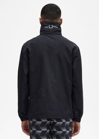 Fred Perry Jassen  Patch pocket zip through jacket - black 