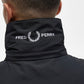 Patch pocket zip through jacket - black