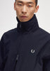 Fred Perry Jassen  Patch pocket zip through jacket - navy 