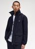 Fred Perry Jassen  Patch pocket zip through jacket - navy 