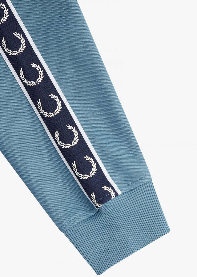 Fred Perry Cardigans  Contrast tape track jacket - ash blue navy 