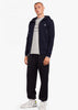 Fred Perry Vesten  Hooded zip-through sweatshirt - navy 