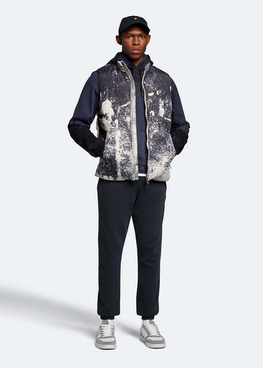 Lyle & Scott Bodywarmers  Erosion print gilet - cove 