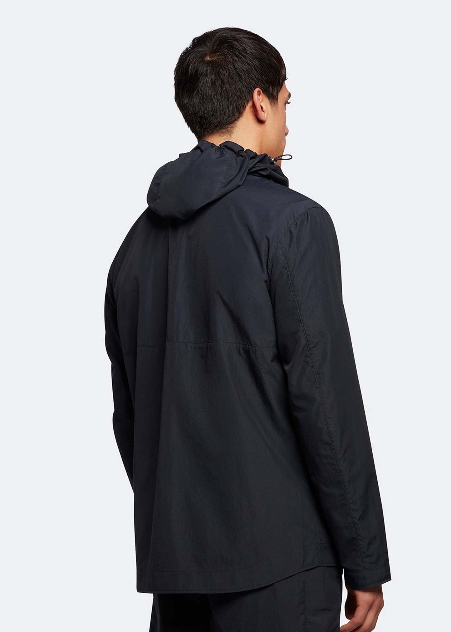 Hooded overhead jacket - lacquer