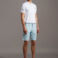 Lyle and Scott chino shorts deck blue