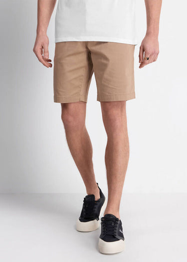 Lyle & Scott Korte Broeken  Chino short - stone 