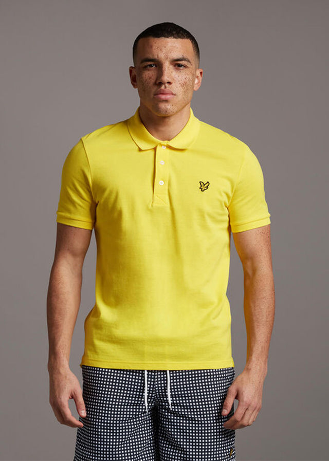 Lyle & Scott Polos  Plain polo shirt - buttercup yellow 