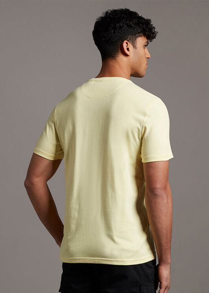 Lyle & Scott T-shirts  Plain t-shirt - lemon 