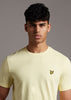 Lyle & Scott T-shirts  Plain t-shirt - lemon 