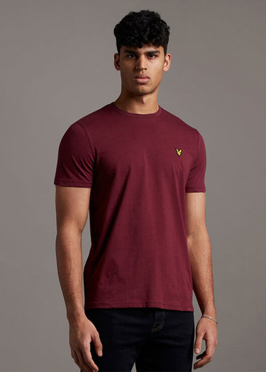 Lyle & Scott T-shirts  Plain t-shirt - merlot 