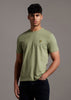 Lyle & Scott T-shirts  Plain t-shirt - moss 